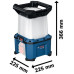 Акумулаторна лампа BOSCH GLA 18VH-7500 - Solo