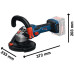 Бетон шлайф BOSCH GBR 18V-15 S - Solo