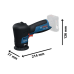 Машина за полиране BOSCH GPO 12V-77 - Solo
