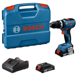 Акумулаторен винтоверт BOSCH GSB 18V-65, 2 x 2,0Ah