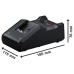 Комплект инструменти BOSCH 18V GSR + GWS + GBH + 3 x 4,0 Ah + GAL 18V-40