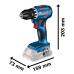 Акумулаторен комплект BOSCH GSR + GWS + 2x4,0Ah + GAL