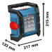 Комплект инструменти BOSCH 18V - GSB + GBH + GWS + GSA + GLI + 3x5,0 Ah + GAL