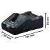 Комплект инструменти BOSCH 18V - GSB + GBH + GWS + GSA + GLI + 3x5,0 Ah + GAL