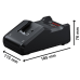 Акумулаторен комплект BOSCH GSB 18V-65 + GWS 18V-8 + GBA 2x4,0Ah + GAL 18V-40 + RAF чанта