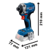 Акумулаторен комплект BOSCH GSR + GWS + GBH + GBA 2x18V 4,0Ah + GAL 18V-40