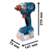 Акумулаторен комплект BOSCH GSR + GDX + GBH + 3x5,0Ah + GAL 12V/18V-80
