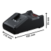 Акумулаторен комплект BOSCH GSR 18V-45 + GBH 18V-22, GBA 18V 2x4,0Ah + GAL 18V-40 + битове и свредла