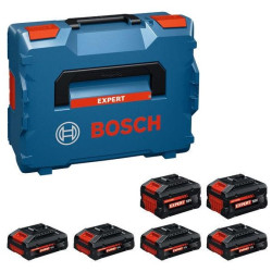 Комплект акумулаторни батерии BOSCH EXPERT 4 x EXBA 18V-40 + 2 x EXBA 18V-80