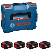 Комплект акумулаторни батерии BOSCH EXPERT 4 x EXBA 18V-55 Комплект акумулаторни батерии BOSCH EXPERT 4 x EXBA 18V-55