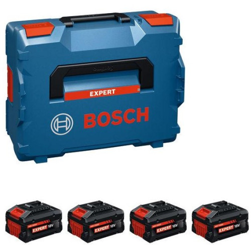 Комплект акумулаторни батерии BOSCH EXPERT 4 x EXBA 18V-55 Комплект акумулаторни батерии BOSCH EXPERT 4 x EXBA 18V-55