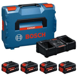 Стартов комплект BOSCH EXPERT 2 x EXBA 18V-55 + 2 x EXBA 18V-80 + EXAL 18V2-320