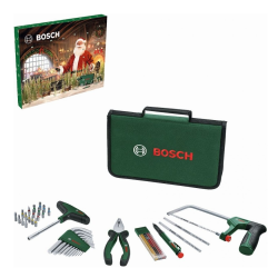 Коледен календар с инструменти BOSCH 2025, 41 части
