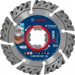 Диамантен диск за рязане BOSCH EXPERT MultiMaterial 115 x 22,23 x 2,4 x 12 mm