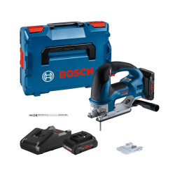 Акумулаторен прободен трион BOSCH GST 18V-155 BC, 2x4.0 Ah, L-BOXX