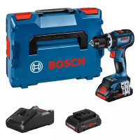 Акумулаторен ударно-пробивен винтоверт BOSCH GSB 18V-90 C - 2 x 4,0Ah ProCORE, L-Boxx