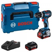Акумулаторен ударно-пробивен винтоверт BOSCH GSB 18V-90 C - 2 x 5,0Ah, L-Boxx