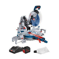 Акумулаторен циркуляр с потапяне BOSCH BITURBO GCM 18V-305 GDC