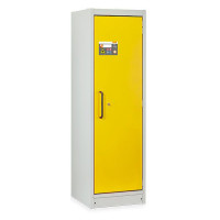 Защитен шкаф с дясно отваряне и жълта врата CEMO PROline 6/20 type 90, 33 l