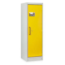Защитен шкаф с дясно отваряне и жълта врата CEMO PROline 6/20 type 90, 33 l
