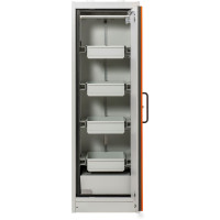 Защитен шкаф с дясно отваряне и 4 чекмеджета CEMO PROline 6/20 type 90, 33 l