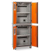 Шкаф за съхранение на батерии CEMO 8/20 Premium 230V lockEX