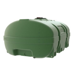 Полиетиленов резервоар CEMO 5000 l, зелен