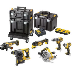 Комплект акумулаторни инструменти DeWALT DCK685P3T-QW