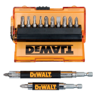 Комплект накрайник бит с магнитен държач DeWALT - 14 части