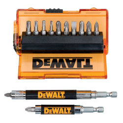 Комплект накрайник бит с магнитен държач DeWALT - 14 части