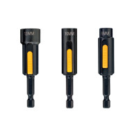 Комплект магнитни адаптори DeWALT DT7460, 8-13 mm, 1/4" - 3 броя