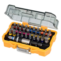 Комплект битове с магнитен държач DeWALT - 32 части