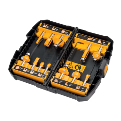 Комплект фрезери DeWALT - 12 броя