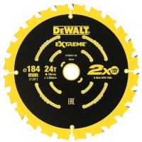 Циркулярен диск за дърво DeWALT DT90257-QZ, 184 x 20 mm
