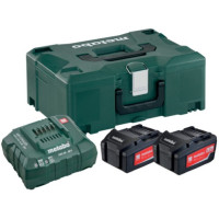 Стартов комплект METABO 18V ASC 30-36 + 2x5.2 Ah LiPower + Metaloc
