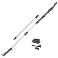 Телескопична акумулаторна ножица за клони GARDENA 360/18V P4A Set