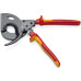 Ножица за кабели с тресчотка KNIPEX до 600 mm²