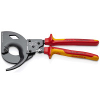 Ножица за кабели с тресчотка KNIPEX до 600 mm²