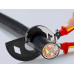 Ножица за кабели с тресчотка KNIPEX до 600 mm²