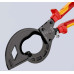 Ножица за кабели с тресчотка KNIPEX до 600 mm²
