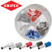 Кутия с изолирани кабелни гилзи KNIPEX, 400 броя