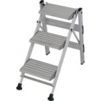 Професионална двустранна алуминиева стълба KRAUSE STABILO 1x3