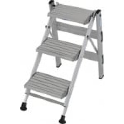 Професионална двустранна алуминиева стълба KRAUSE STABILO 1x3
