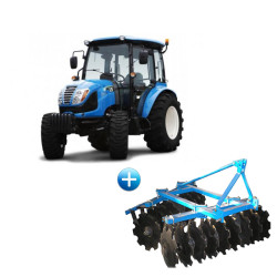 Трактор LS XR 50 + Дискова брана 1,7 m