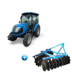 Трактор LS R65-MT CAB + Дискова брана 1,7 m