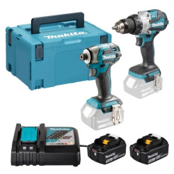 Комплект акумулаторни винтоверти MAKITA DLX2528TJ