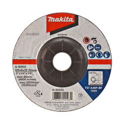 Диск за шлайфане на метал MAKITA E-10724 125х6x22,23 mm