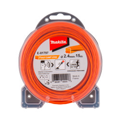 Корда безшумна MAKITA Four-Leaf Line 2,4x15