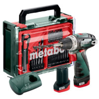 Акумулаторен винтоверт METABO POWERMAXX BS 2x2Ah SET