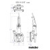 Бетон шлайф METABO RSEV 19-125 RT